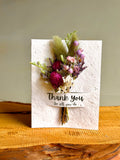 Thank you for all you do | Wildflower Seed Card + Bouquet
