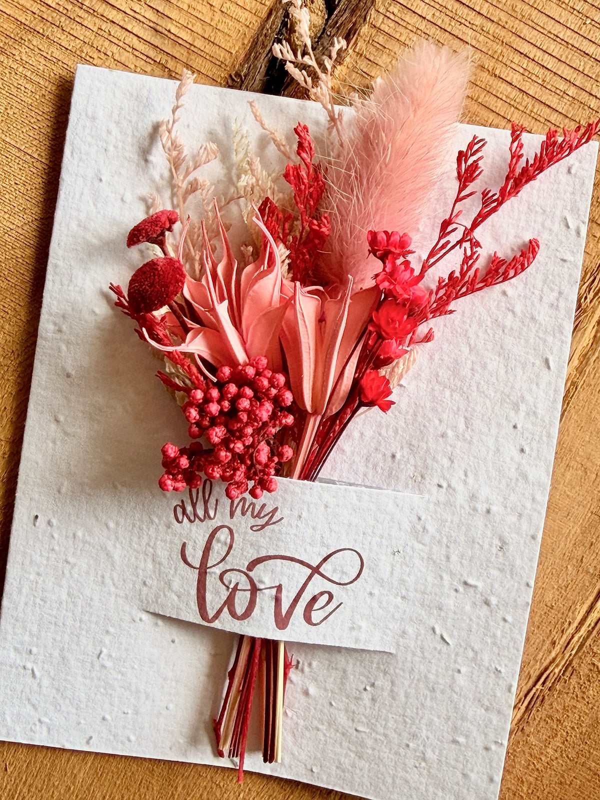 All my Love | Wildflower Seed Card + Bouquet