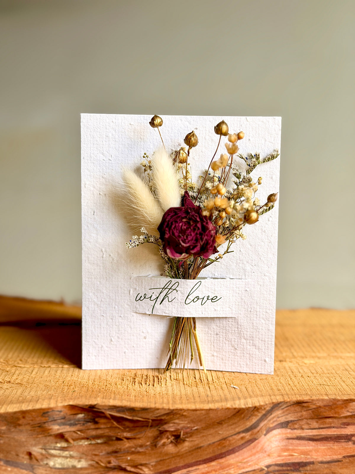 With Love |  Wildflower Seed Card + Bouquet