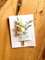 Much Sympathy | Wildflower Seed Card + Bouquet
