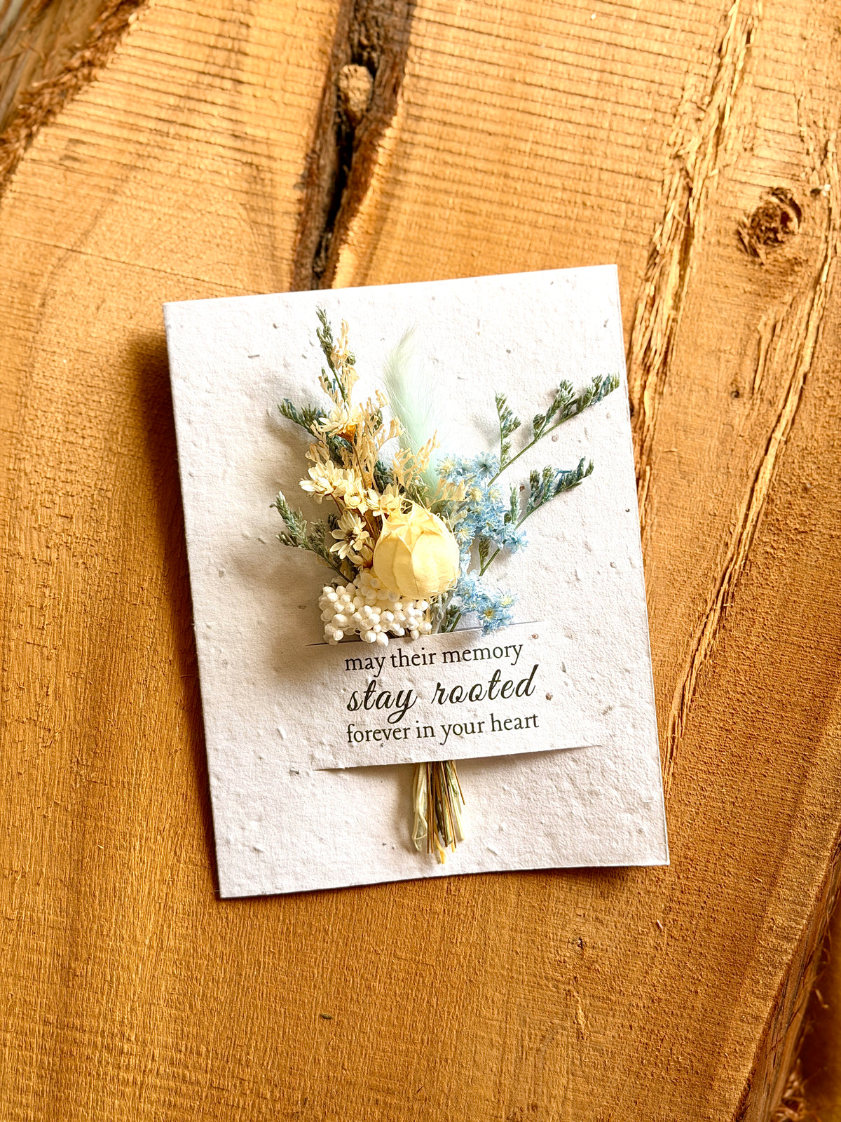 Much Sympathy | Wildflower Seed Card + Bouquet