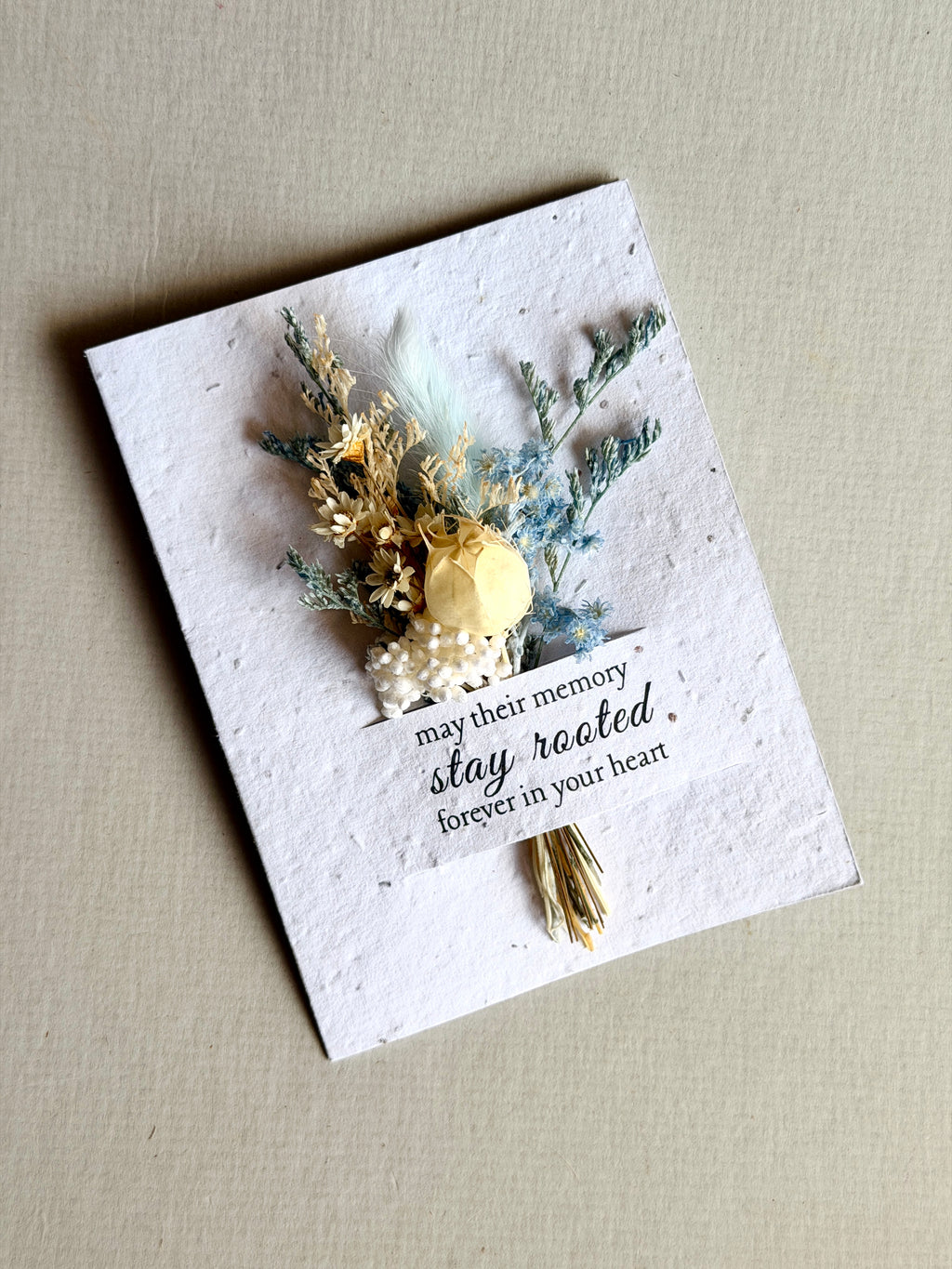 Much Sympathy | Wildflower Seed Card + Bouquet