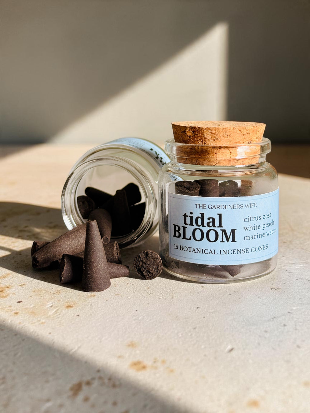 TIDAL BLOOM Botanical Incense Cones