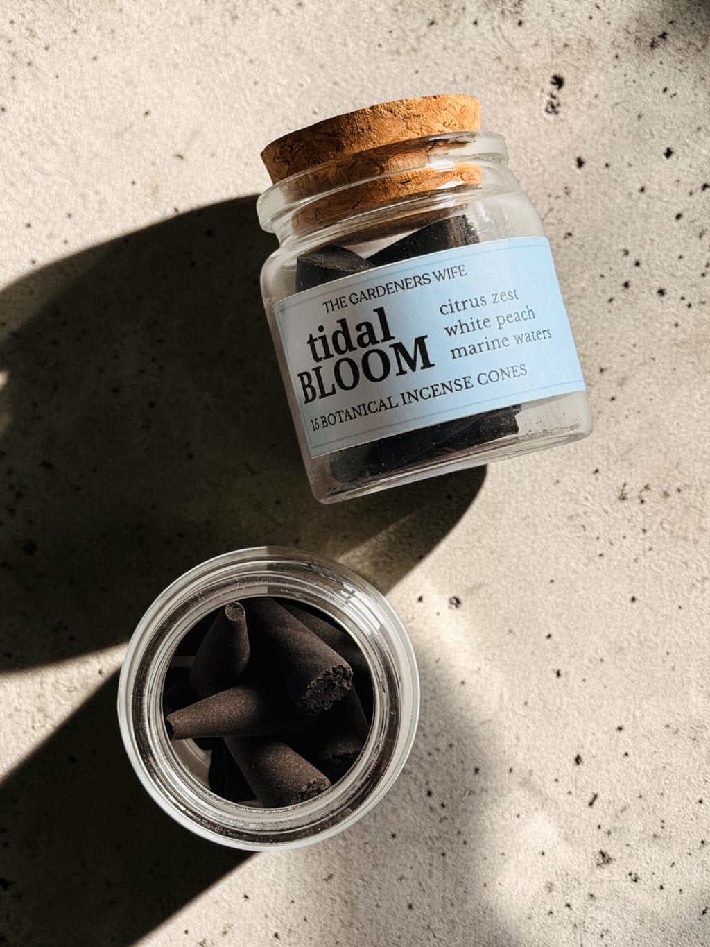 TIDAL BLOOM Botanical Incense Cones
