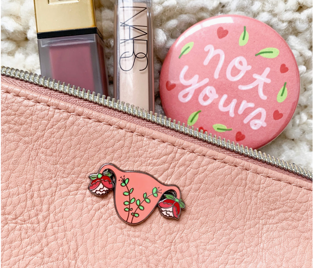 Blooming Uterus Pin