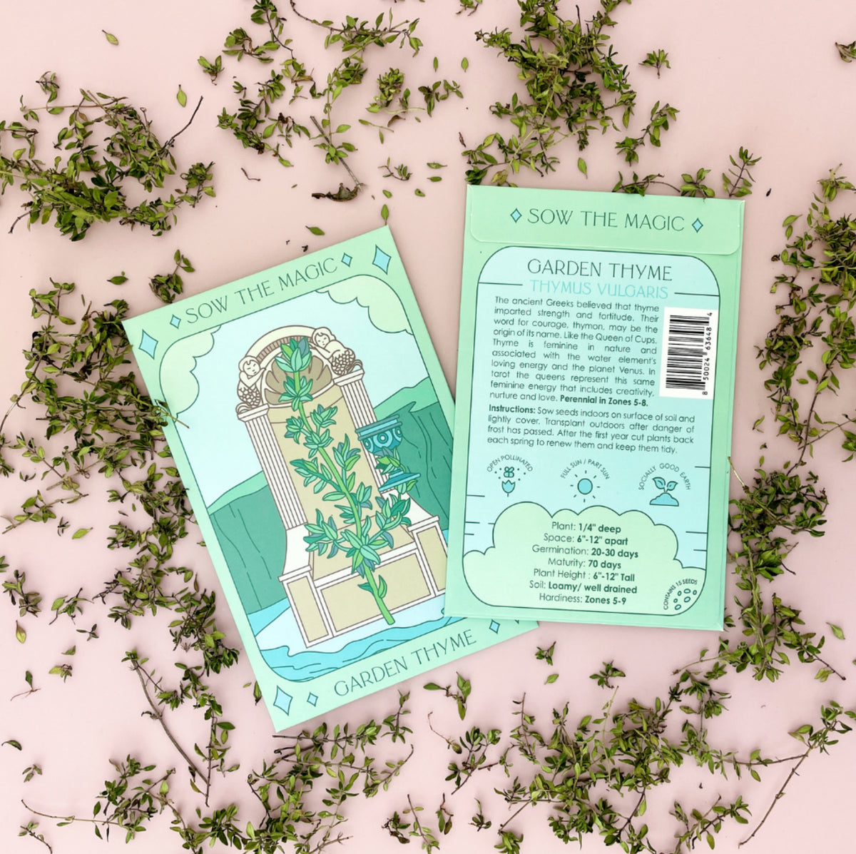 Garden Thyme | Queen of Cups