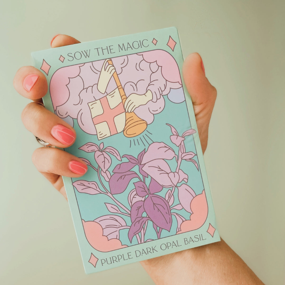 Purple Dark Opal Basil | The Judgement Card