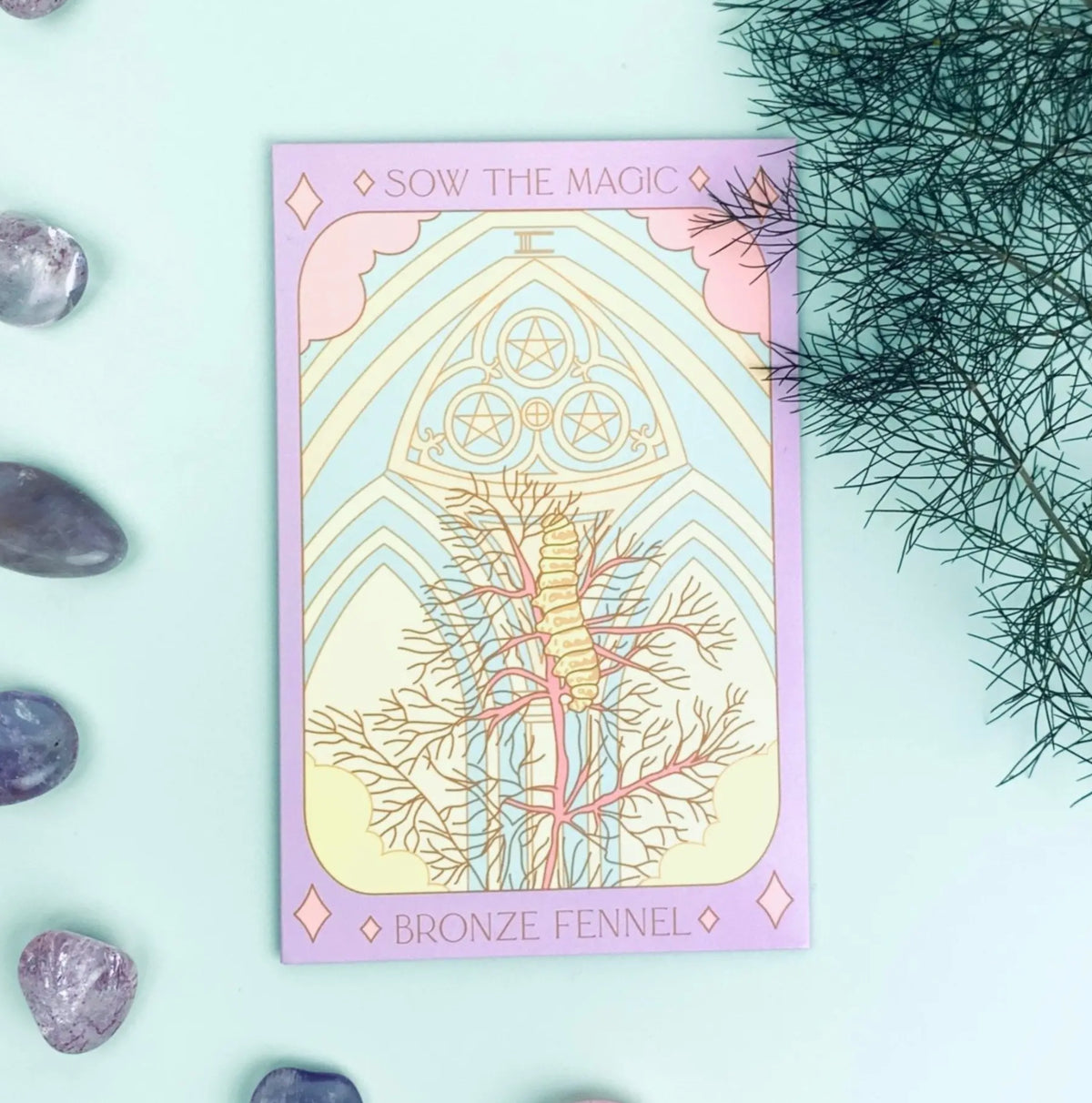 Bronze Fennel | Three of Pentacles