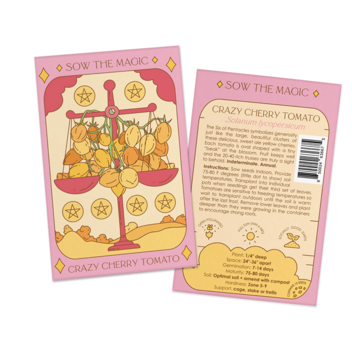 Crazy Cherry Tomato | Six of Pentacles