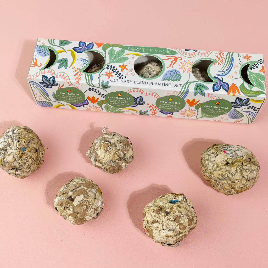 Moon Phase Culinary Planting Seed Balls