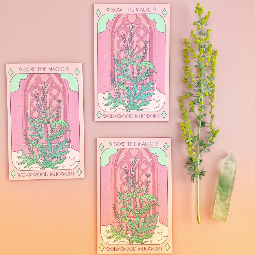 Wormwood Mugwort | Five of Pentacles