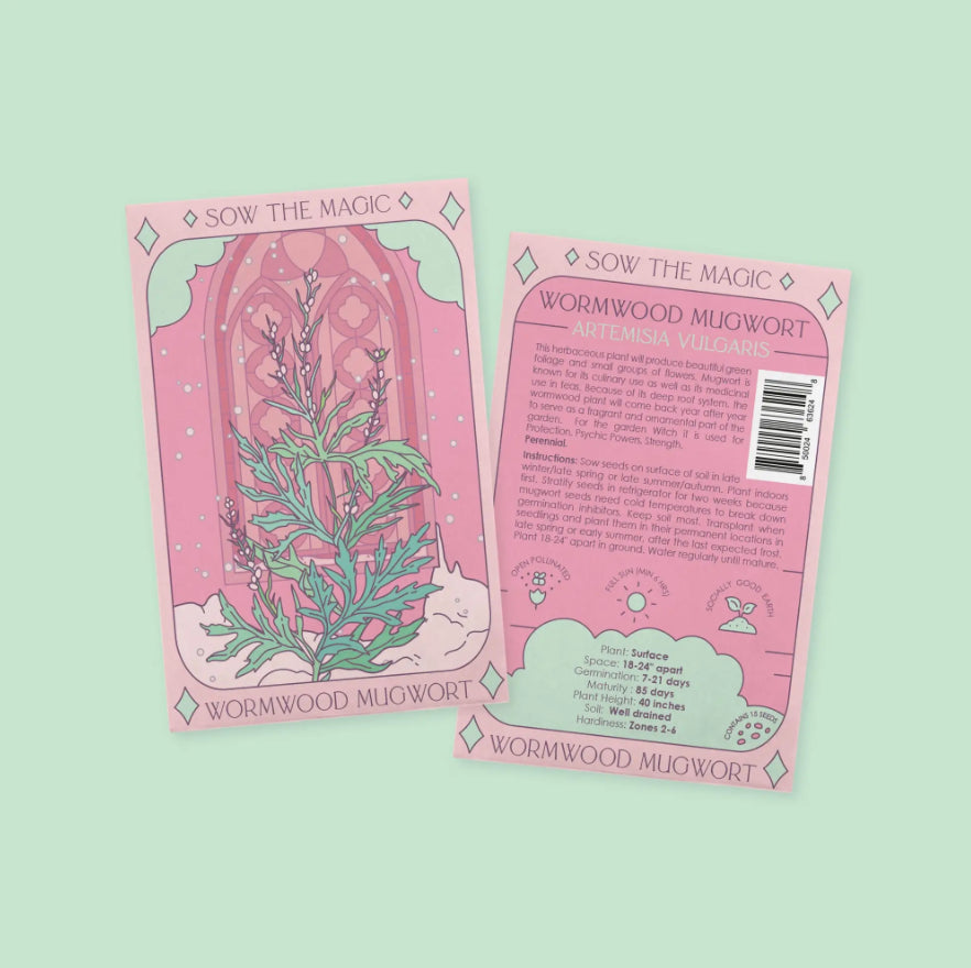 Wormwood Mugwort | Five of Pentacles