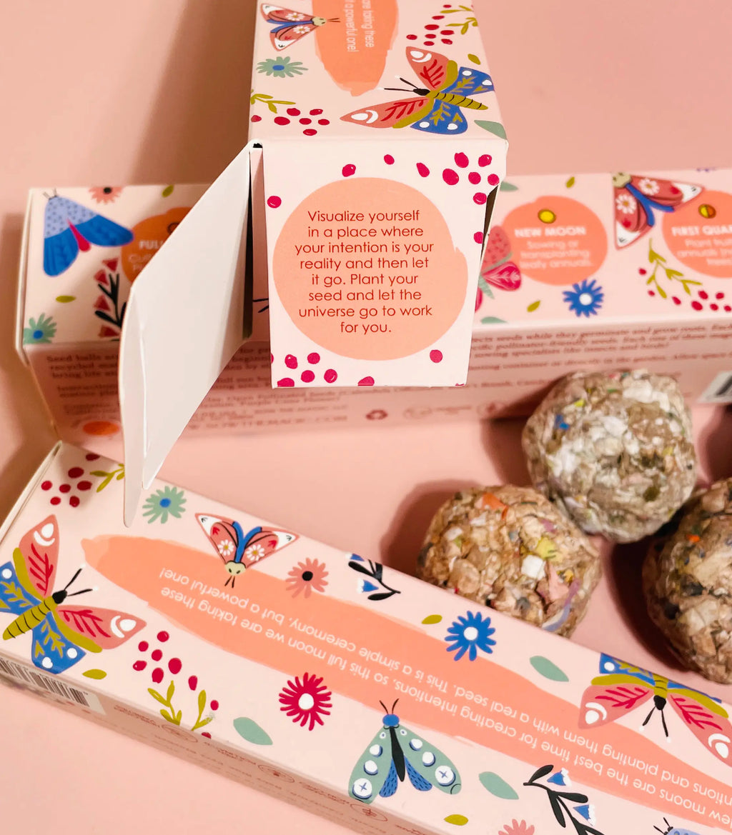 Wildflower Moon Phase Planting Seed Balls
