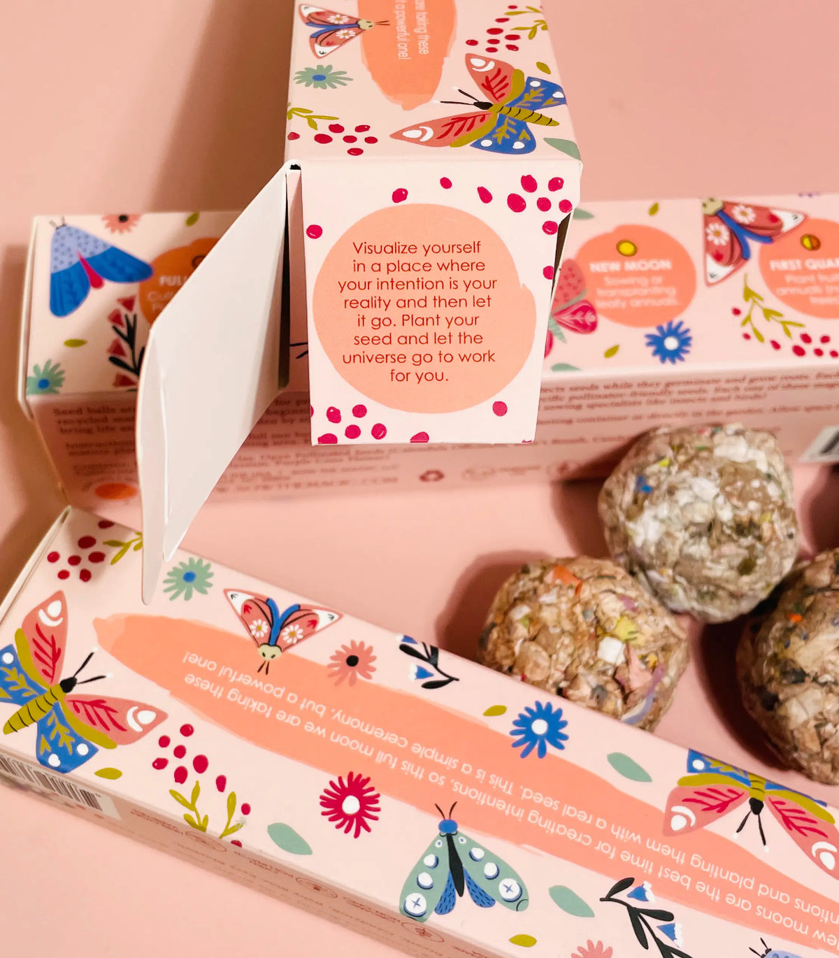 Wildflower Moon Phase Planting Seed Balls