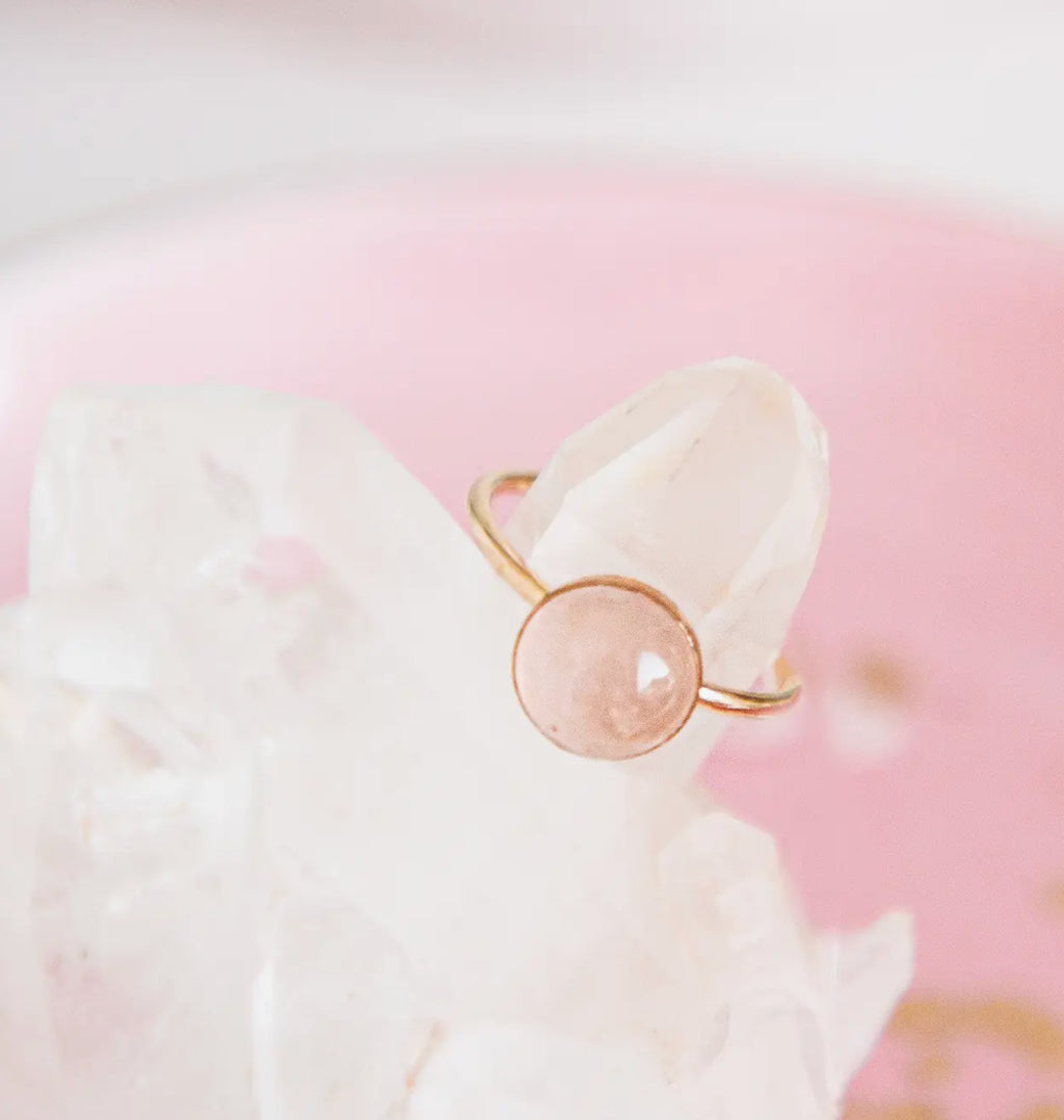 Love:  Rose Quartz Ring