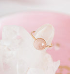 Love:  Rose Quartz Ring