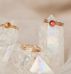 Feminine & Healing: Moonstone Sun Ring