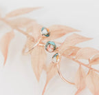 Grounding & Protection: Oyster Turquoise Ring