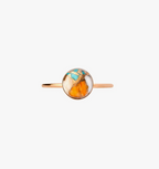 Grounding & Protection: Oyster Turquoise Ring