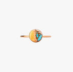 Grounding & Protection: Oyster Turquoise Ring
