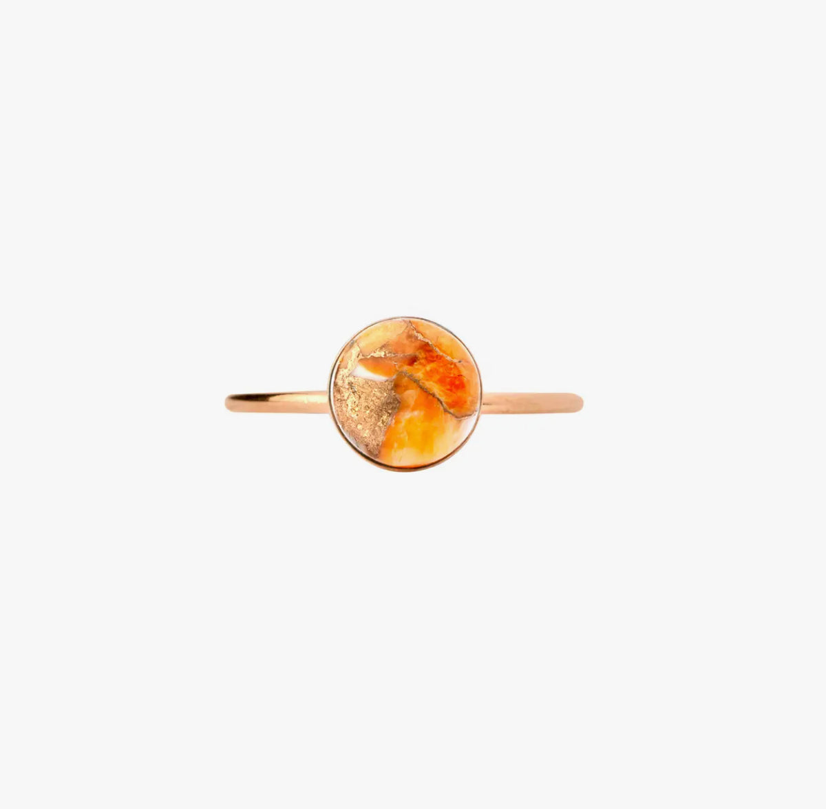 Grounding & Protection: Oyster Turquoise Ring