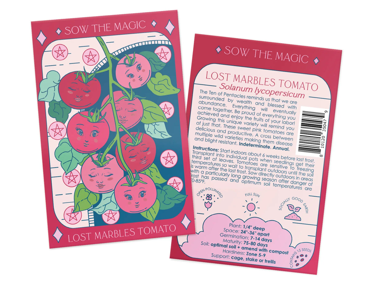 Lost Marbles Tomato | Ten of Pentacles
