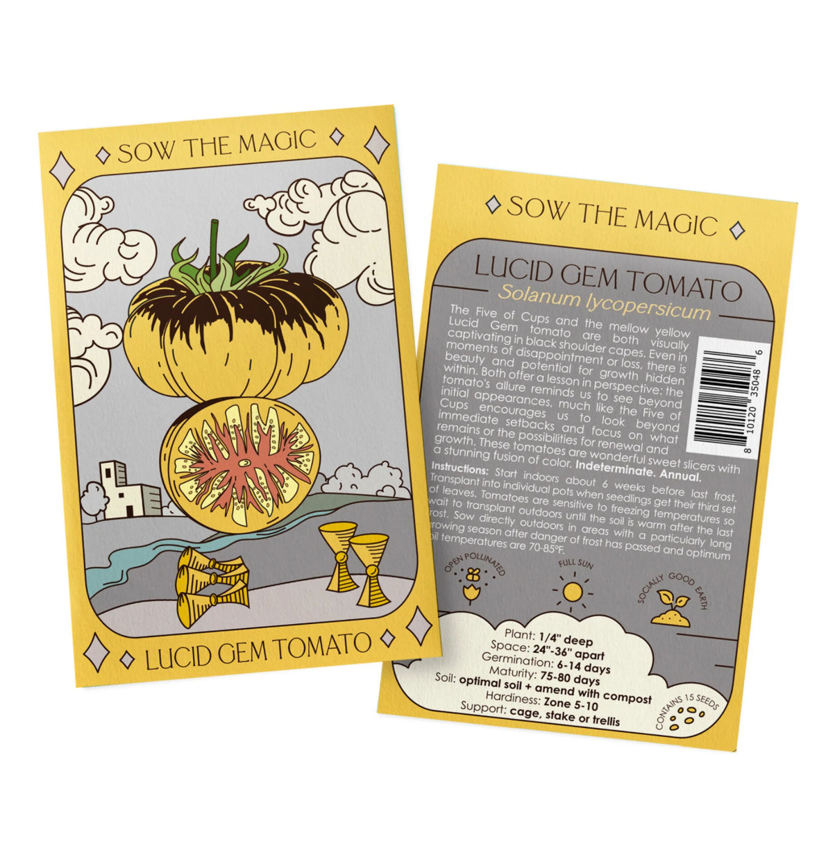 Lucid Gem Tomato | Five of Cups