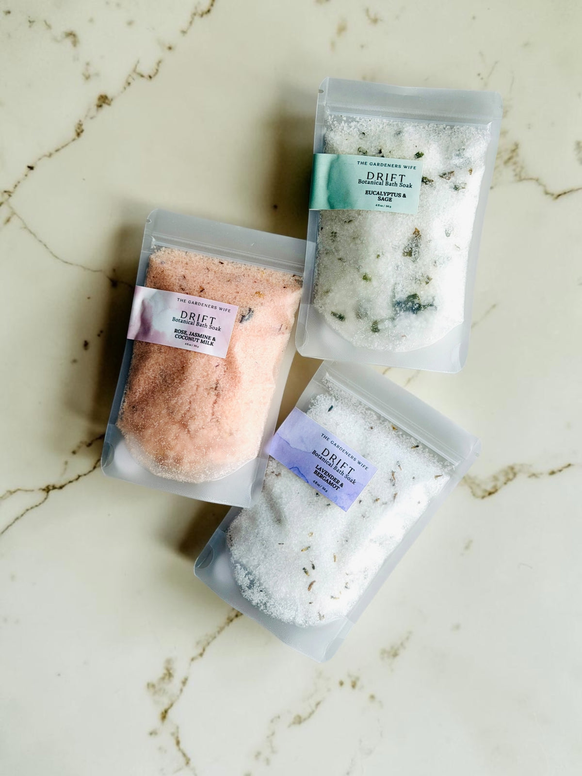 Drift~ Bath Soak with Lavender & Bergamot