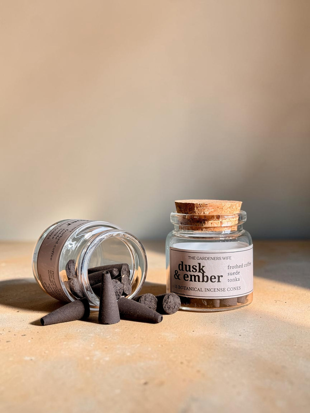 DUSK & EMBER Botanical Incense Cones