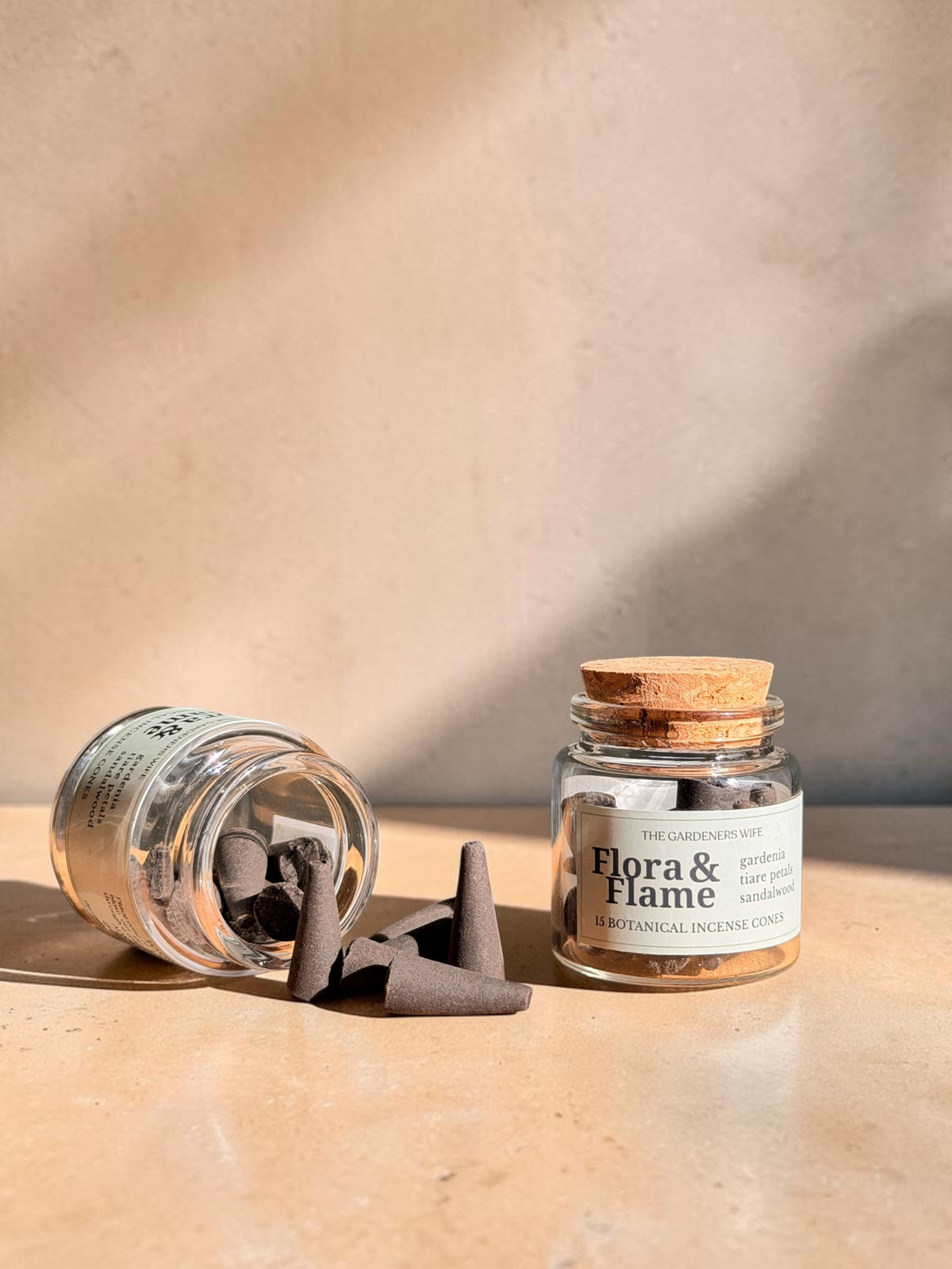 FLORA & FLAME Botanical Incense Cones