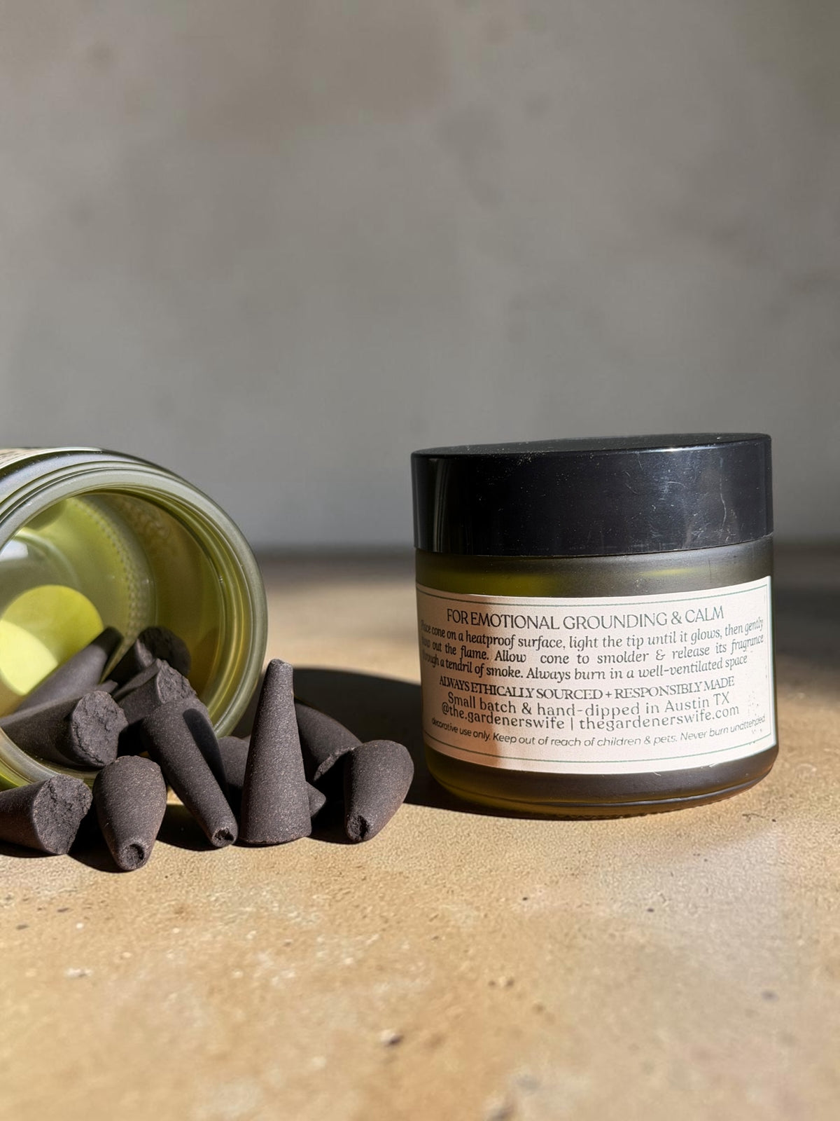 HOME FOR THE HOLIDAY Botanical Incense Cones
