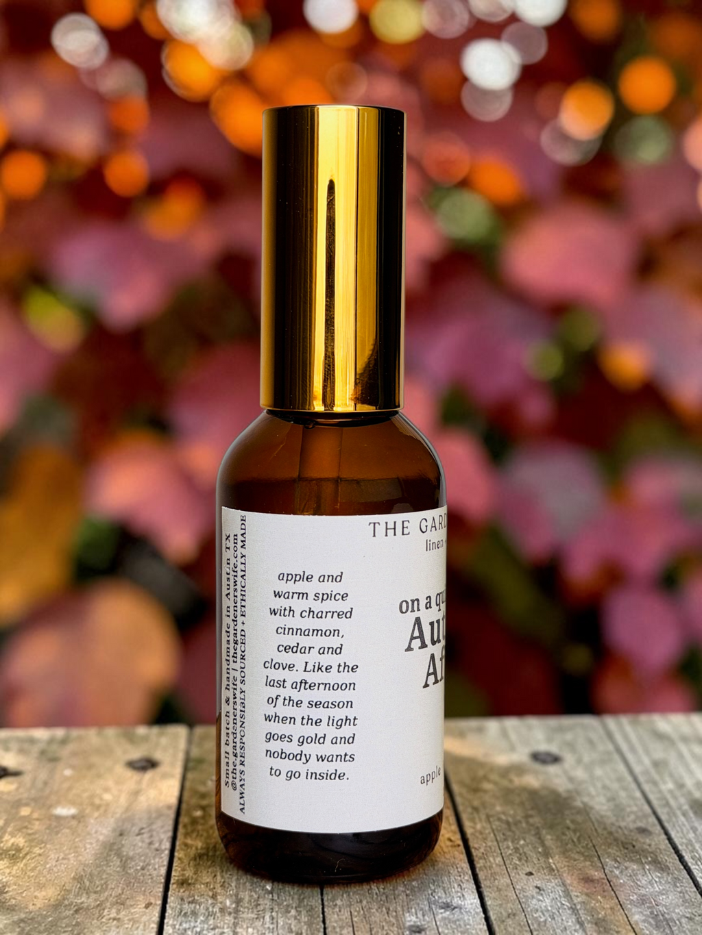 On a Quiet Autumn Afternoon,  Linen & Room Spray