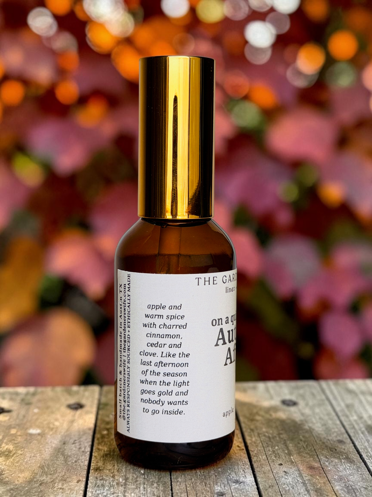 On a Quiet Autumn Afternoon,  Linen & Room Spray