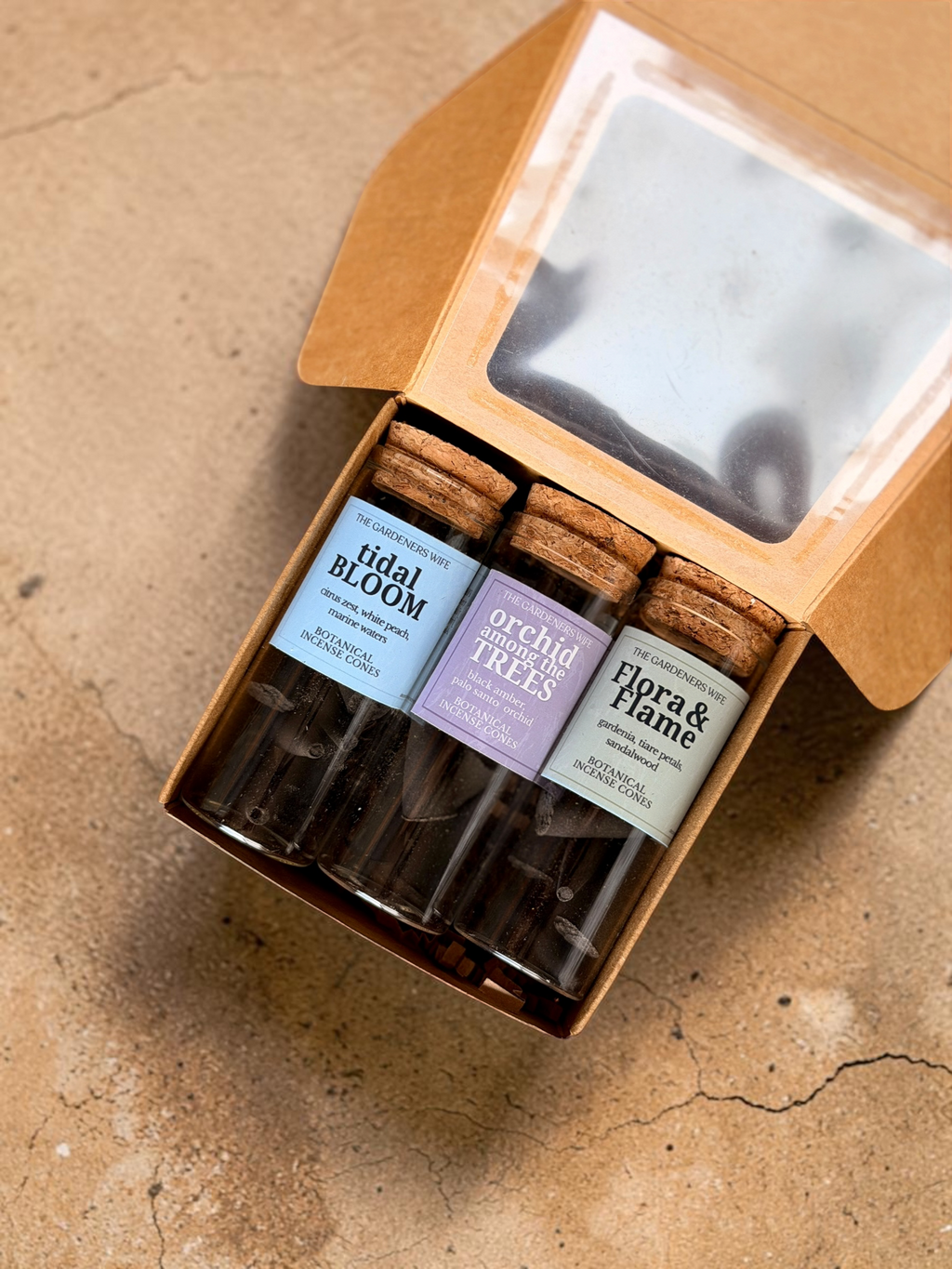 A Ritual in Three Parts | Botanical Incense Cone Set