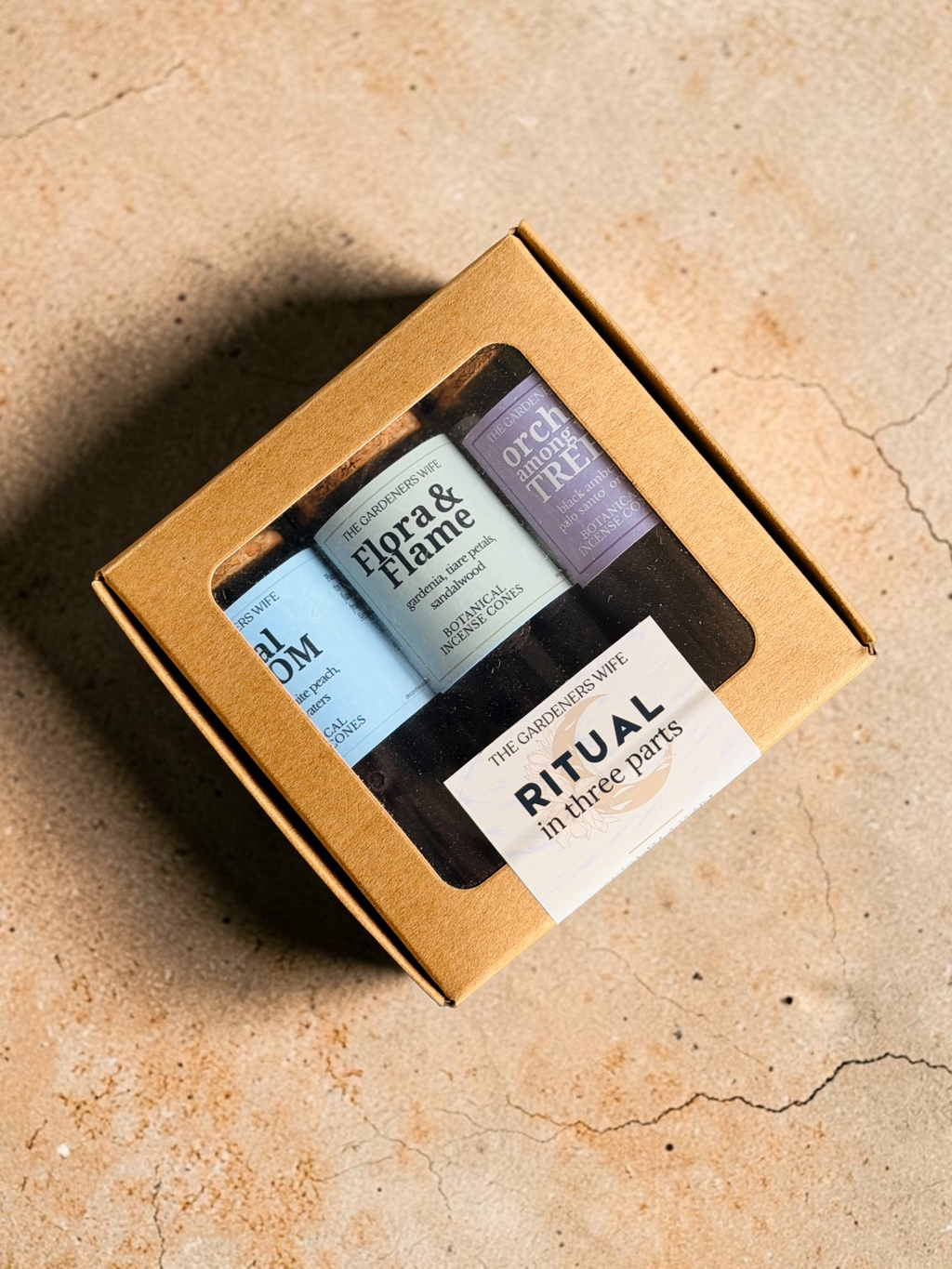 A Ritual in Three Parts | Botanical Incense Cone Set