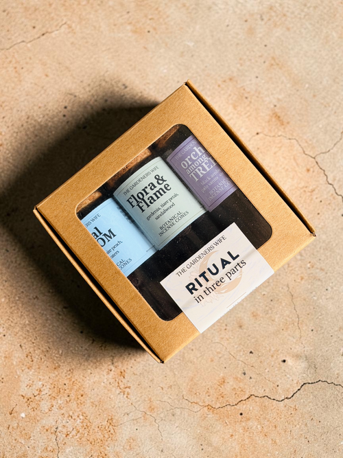A Ritual in Three Parts | Botanical Incense Cone Set