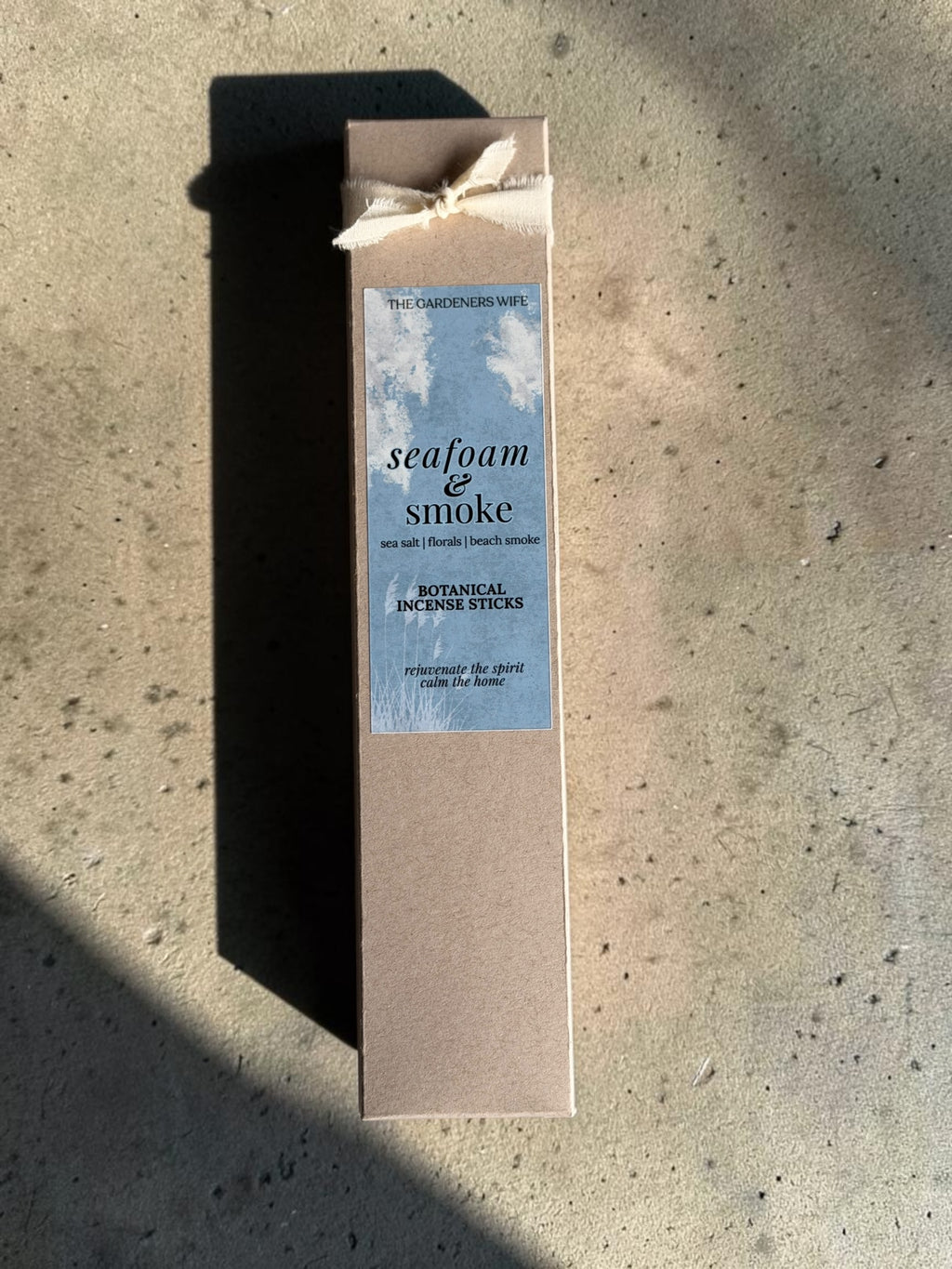 SEAFOAM & SMOKE Botanical Incense Sticks