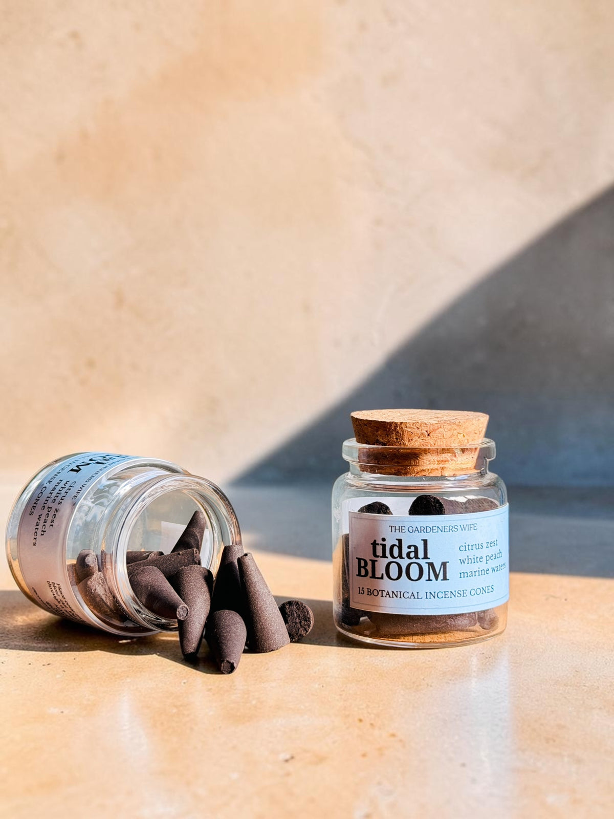 TIDAL BLOOM Botanical Incense Cones