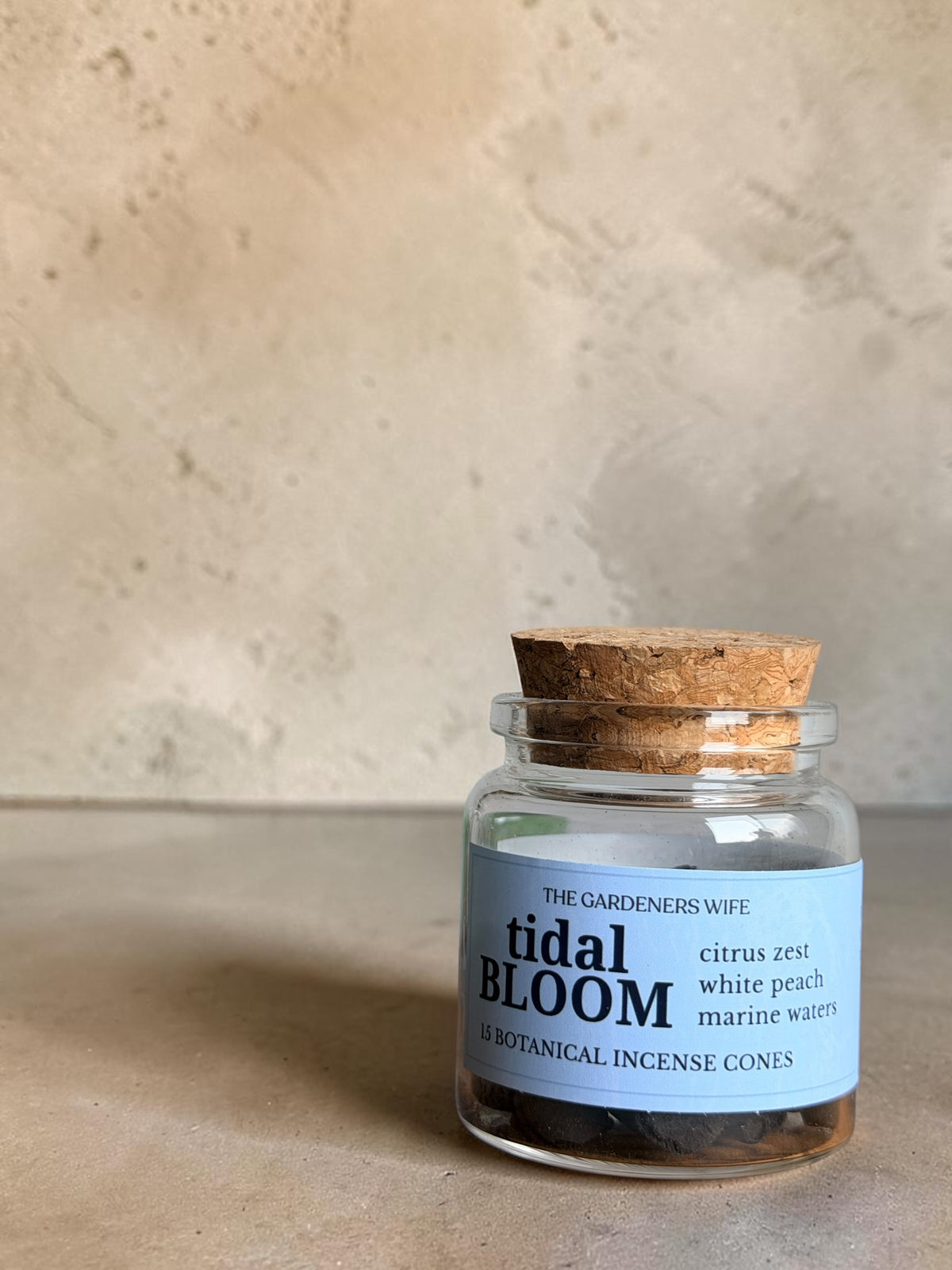 TIDAL BLOOM Botanical Incense Cones