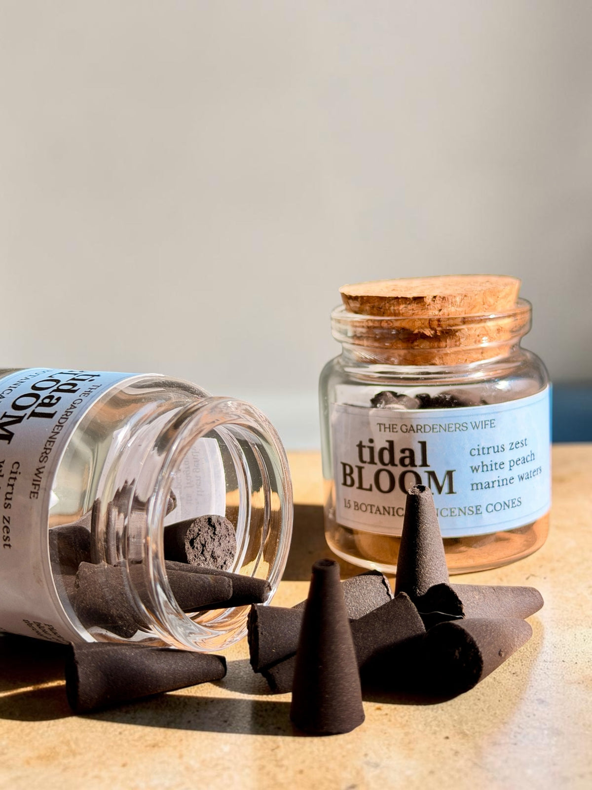 TIDAL BLOOM Botanical Incense Cones